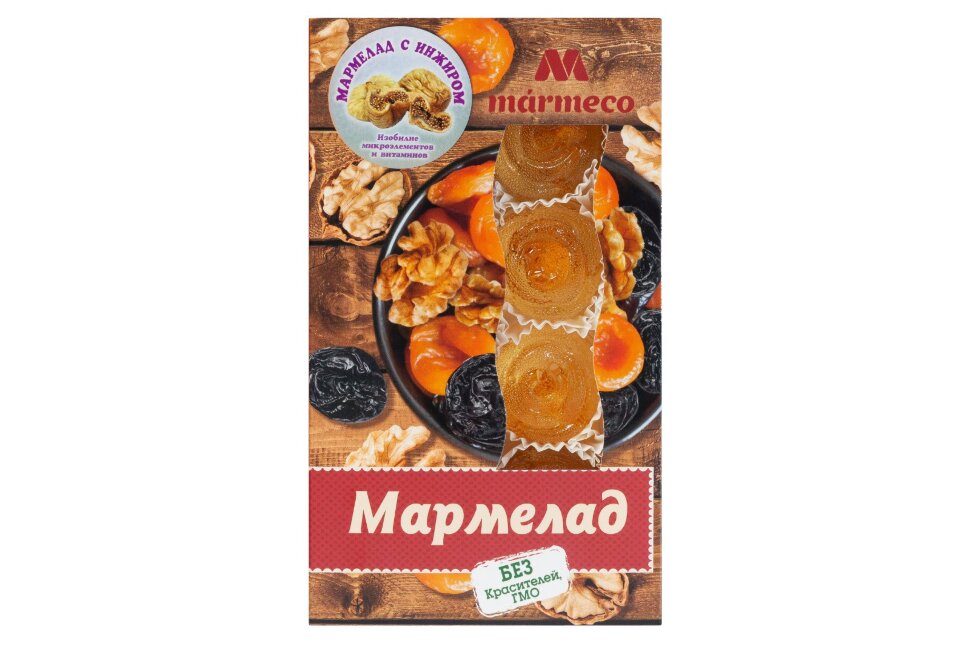  Мармелад Мармеко с инжиром, 180г     в Нефтеюганске