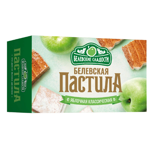 №2 Пастила  200г диетическая КЛАССИКА, НОВЫЙ ФОРМАТ (4 шт по 50гр)   в Нефтеюганске
