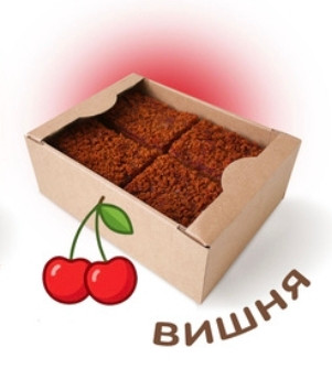 №3 Пряник 1кг с фруктовой начинкой Вишня в Нефтеюганске